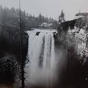  First large hydroelectric plant at Snoqualmie Falls